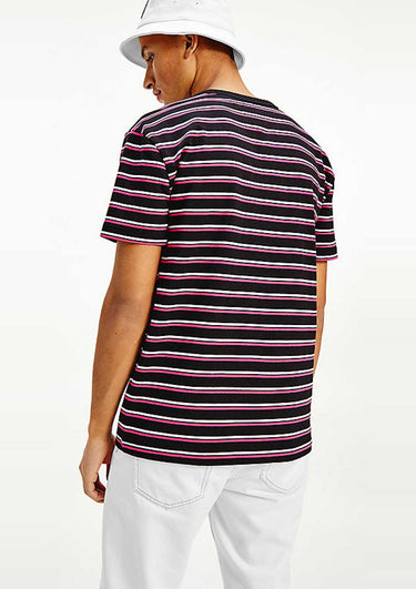 Tommy Hilfiger T-Shirts DM0DM10264 T1K | TJM TWO TONE STRIPE CLASSIC TEE